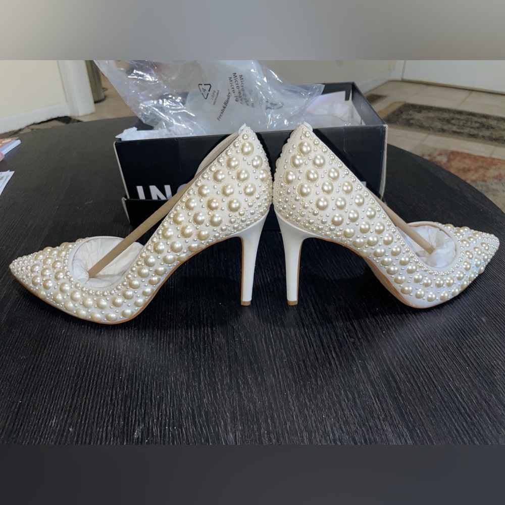 Kenjay d’Orsay Pumps - Pearl Heels - Picture 6 of 6